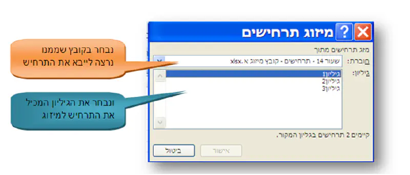 תרחישים אקסל 7