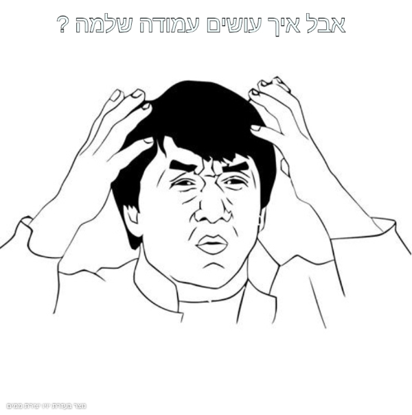 רשימה נפתחת על עמודה שלמה (עם השלמה אוטומטית)